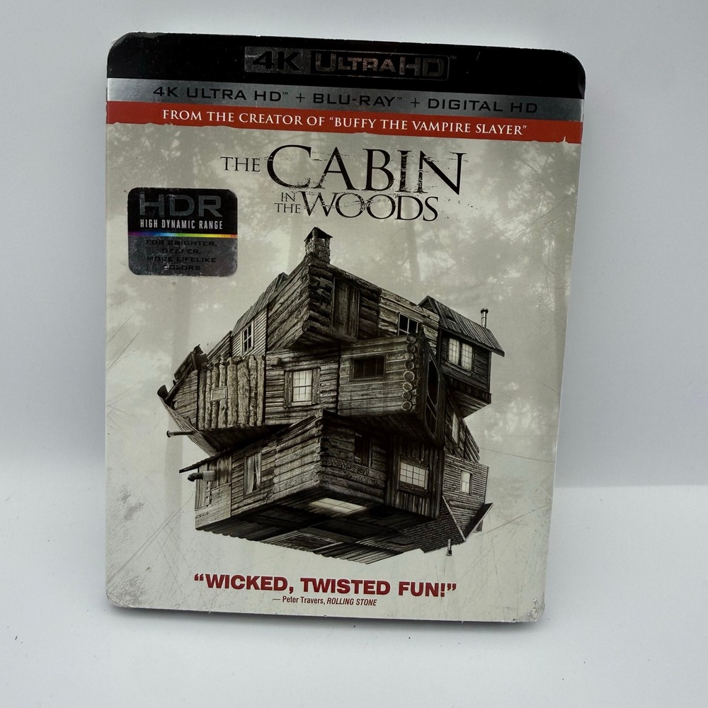 The Cabin in the Woods 4K Ultra HD Blu-ray Digital HD Joss Whedon Lionsgate 2017